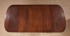 Mahogany Double Pedestal Reeded Edge Dining Table - 4212886