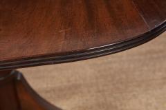 Mahogany Double Pedestal Reeded Edge Dining Table - 4212888
