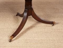 Mahogany Double Pedestal Reeded Edge Dining Table - 4212889