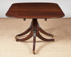 Mahogany Double Pedestal Reeded Edge Dining Table - 4212893