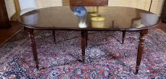 Mahogany Extending Table From The 19th Century - 3407576