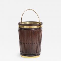 Mahogany Fluted Peat Bucket in George III Style - 1537460