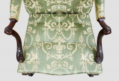 Mahogany Gainsborough Open Armchair c 1755 - 4591893