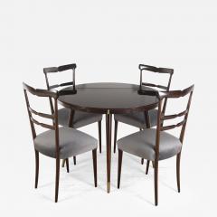 Mahogany Games Table and Chairs - 3612681