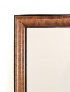Mahogany Inlaid Cushion Mirror England circa 1850 - 2958681