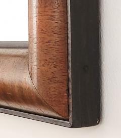 Mahogany Inlaid Cushion Mirror England circa 1850 - 2958682