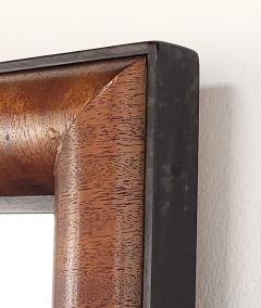Mahogany Inlaid Cushion Mirror England circa 1850 - 2958683