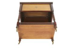 Mahogany Inlaid Top Serving Bar Cart - 2256585