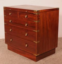 Mahogany Marine Campaign Chest Of Drawers Of A Cruise Liner - 3528157
