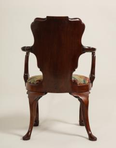 Mahogany Open Armchair circa 1745 - 2512284