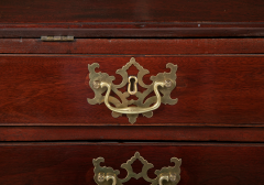 Mahogany Pediment Top Two Part Secretary - 2679787