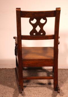 Mahogany Rocking Chair 18th Century Wales - 3599001