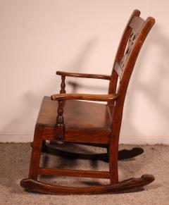 Mahogany Rocking Chair 18th Century Wales - 3599002