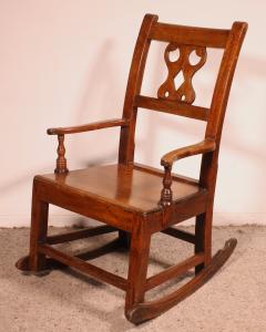 Mahogany Rocking Chair 18th Century Wales - 3599003