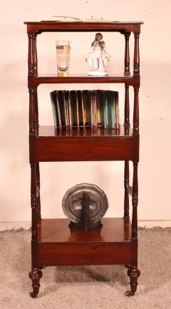 Mahogany Shelf Called Whatnot From The 19th Century England - 2825192