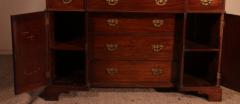 Mahogany Showcase Cabinet Or Library From The 18th Century - 3318568