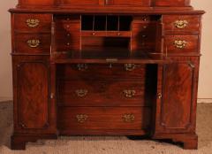 Mahogany Showcase Cabinet Or Library From The 18th Century - 3318569
