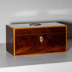 Mahogany Tea Chest probably England circa 1830 - 3618865