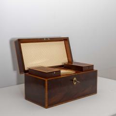 Mahogany Tea Chest probably England circa 1830 - 3618874