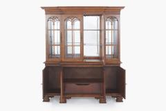 Mahogany Wood China Cabinet Hutch - 2471981