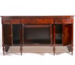 Mahogany Wood Georgian Style Credenza Buffet Sideboard - 3337498