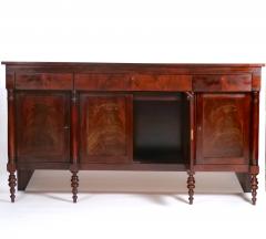 Mahogany Wood Georgian Style Credenza Buffet Sideboard - 3337499