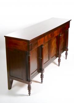 Mahogany Wood Georgian Style Credenza Buffet Sideboard - 3337502