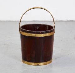 Mahogany and Brass Bucket - 2986575