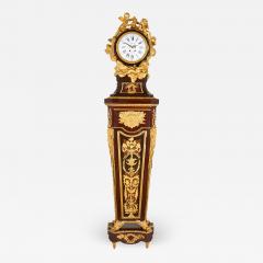 Mahogany and gilt bronze Rococo pedestal clock after Riesener - 1551301