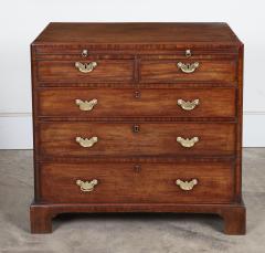 Mahogany caddy top chest of drawers circa 1750 - 3236451