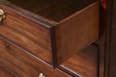 Mahogany caddy top chest of drawers circa 1750 - 3236455