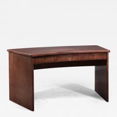 Mahogany curved desk Denmark - 2683257