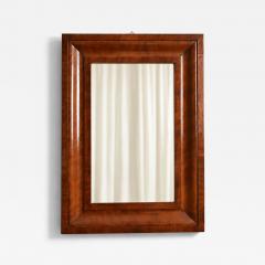 Mahogany rectangular mirror 1940s  - 4682898