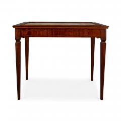 Mahogany sycamore and silk marquetry inlay centre table - 2676552