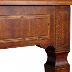 Mahogany sycamore and silk marquetry inlay centre table - 2676560