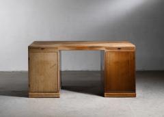 Mahogany two sided desk - 4746475