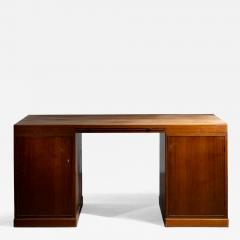 Mahogany two sided desk - 4746504