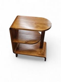 Maija Heikinheimo Maija Heikinheimo Art Deco Side Table Apu Model 604 in Birch Asko 1930s - 3956232