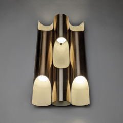 Maija Liisa Komulainen FUGA PAIR OF SCONCES BY MAIJA LIISA KOMULAINEN FOR RAAK 1970  - 2634212