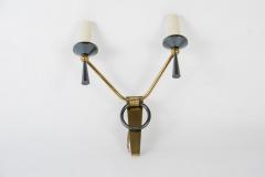 Maison Arlus 1950s Pair of Sconces by Arlus - 1034090