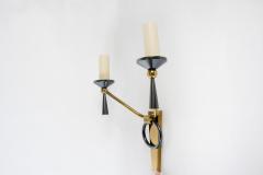 Maison Arlus 1950s Pair of Sconces by Arlus - 1034091