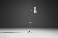 Maison Arlus Brass Floor Lamp with Tripod Base by Maison Arlus Attr France 20th Century - 4108048
