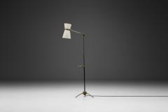 Maison Arlus Brass Floor Lamp with Tripod Base by Maison Arlus Attr France 20th Century - 4108050