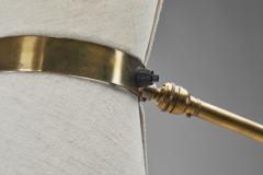 Maison Arlus Brass Floor Lamp with Tripod Base by Maison Arlus Attr France 20th Century - 4108052