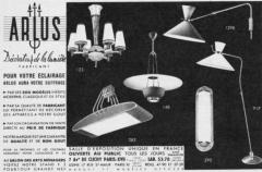 Maison Arlus Foldable and adjustable wall light by Maison Arlus Paris France circa 1950 - 3607901