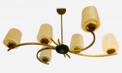 Maison Arlus French 1960s Arlus Chandelier Mid Century - 3310489