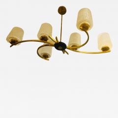 Maison Arlus French 1960s Arlus Chandelier Mid Century - 3315862