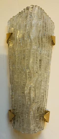 Maison Arlus French 1960s Arlus Murano Glass Wall Lamps - 3373038