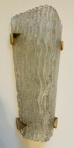 Maison Arlus French 1960s Arlus Murano Glass Wall Lamps - 3373040