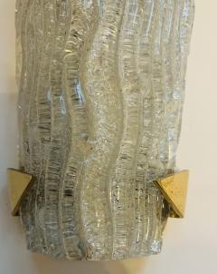 Maison Arlus French 1960s Arlus Murano Glass Wall Lamps - 3373041